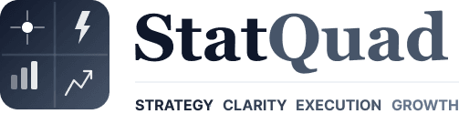 StatQuad — Strategy, Clarity, Execution, Growth